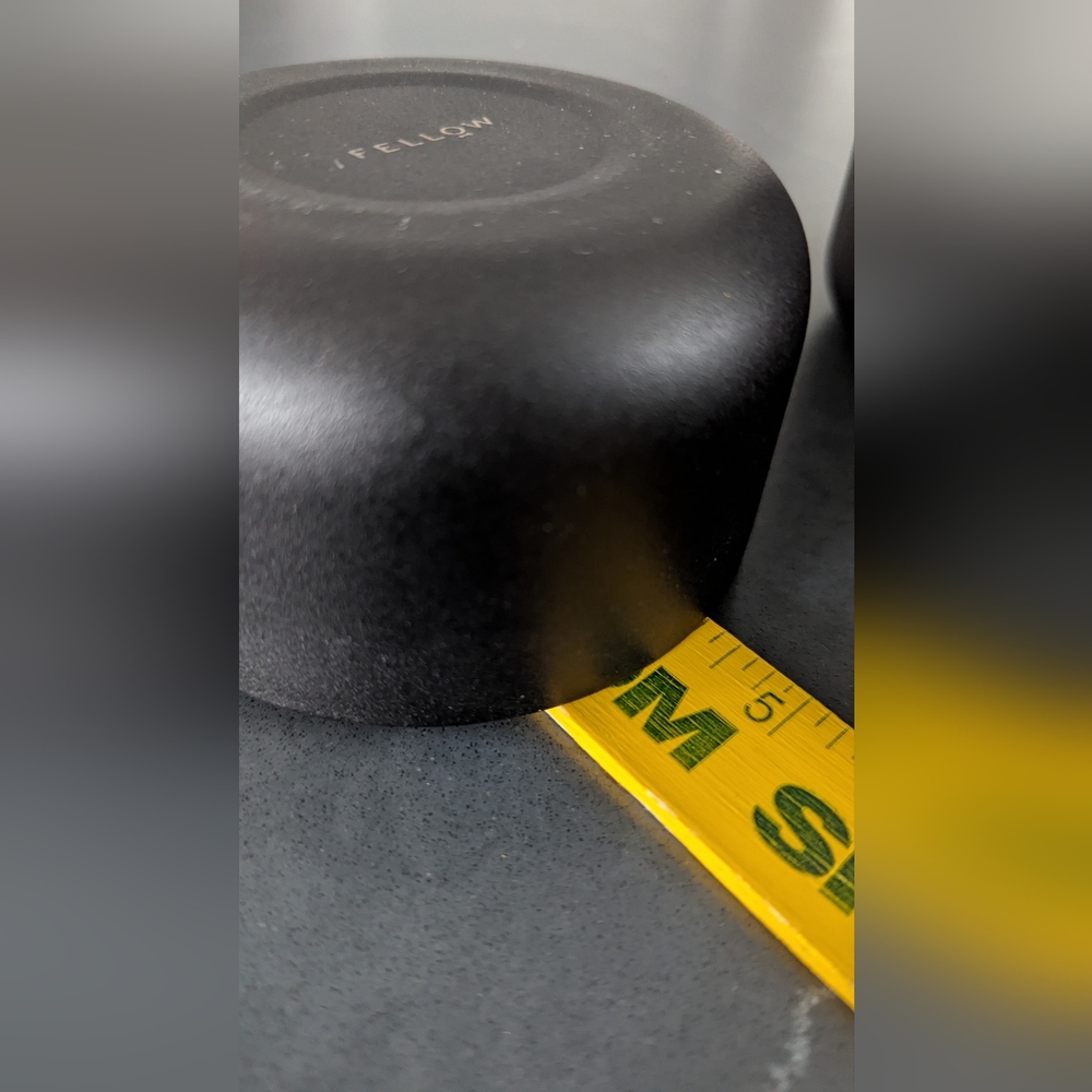 Fellow Atmos Vacuum Coffee Canister Food Storage Set of 3 Black Stainless Steel - Picture 7 of 7